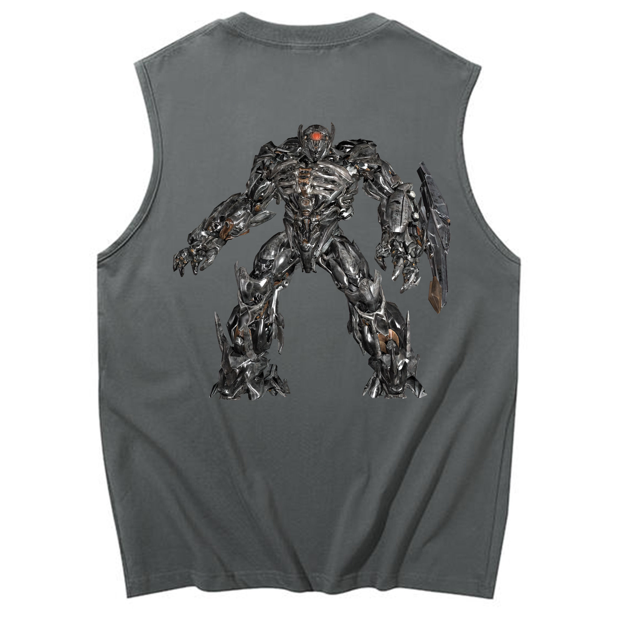 （画像用） Transformers トランスフォーマー コットン100％タンクトップ（背面プリント）